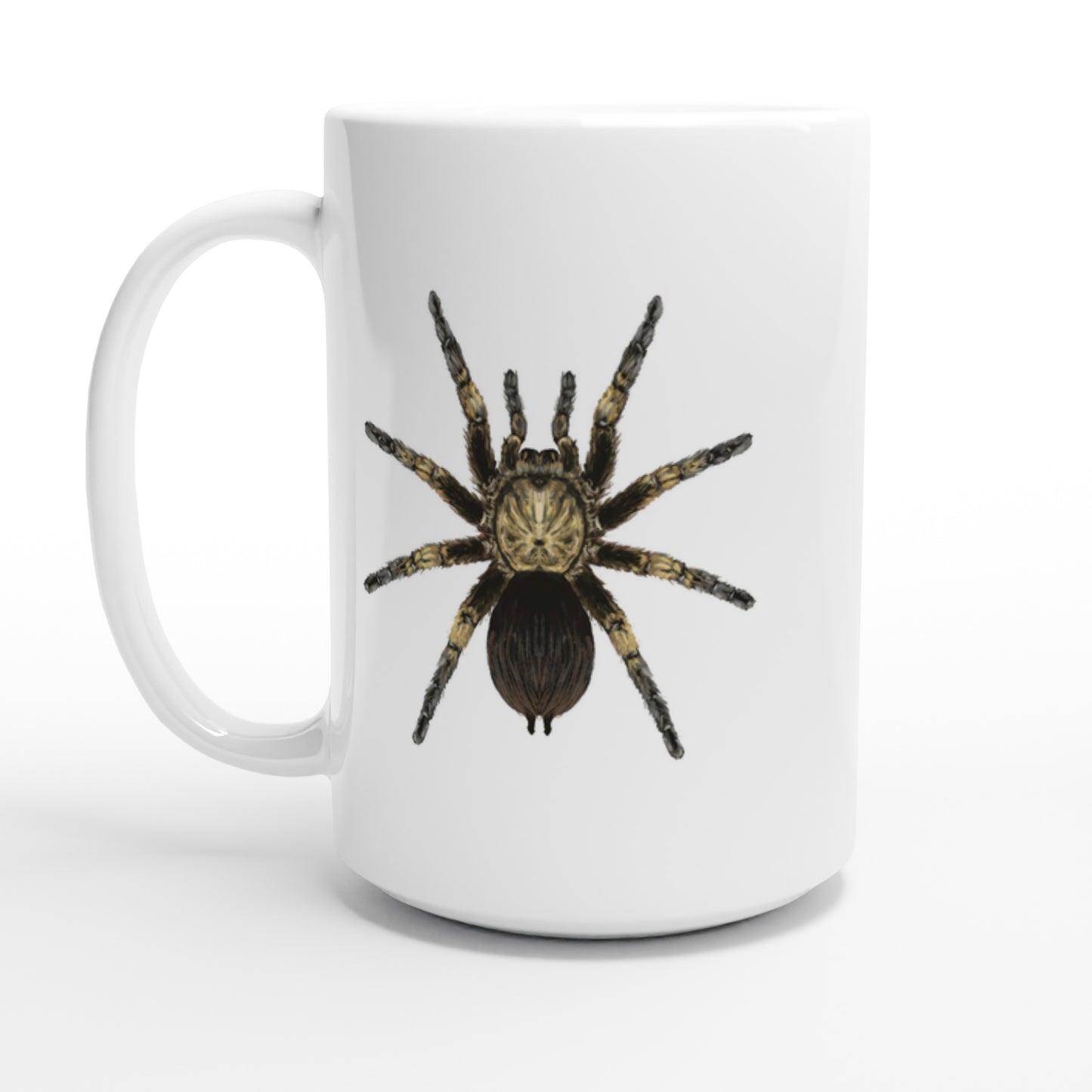 Cuban Bronze Tarantula, Phormictopus Auratus, Ceramic Graphic Mug