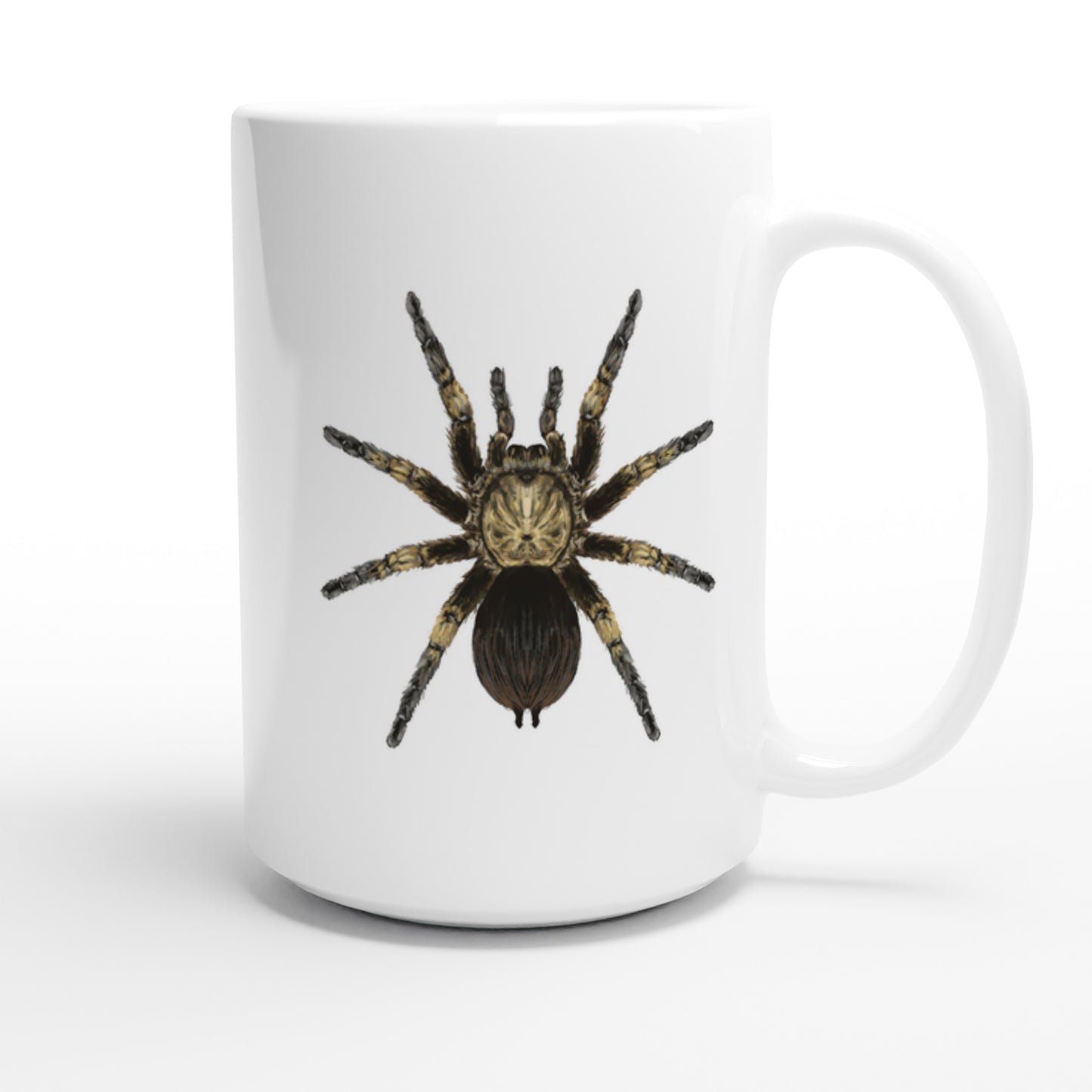 Cuban Bronze Tarantula, Phormictopus Auratus, Ceramic Graphic Mug