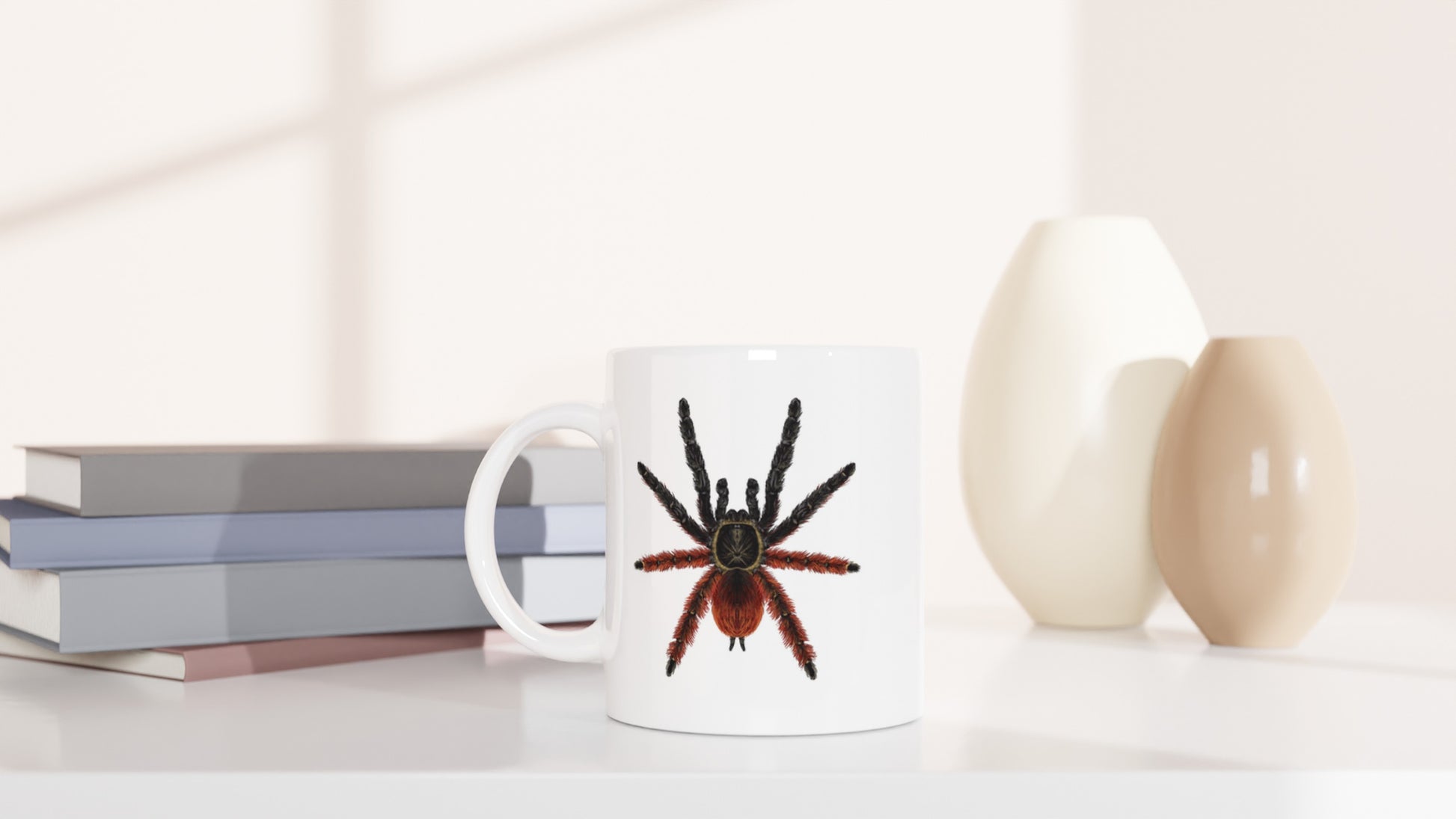 Darth Maul Tarantula, Psalmopoeus Victori, Ceramic Graphic Mug from The Silk Ranch