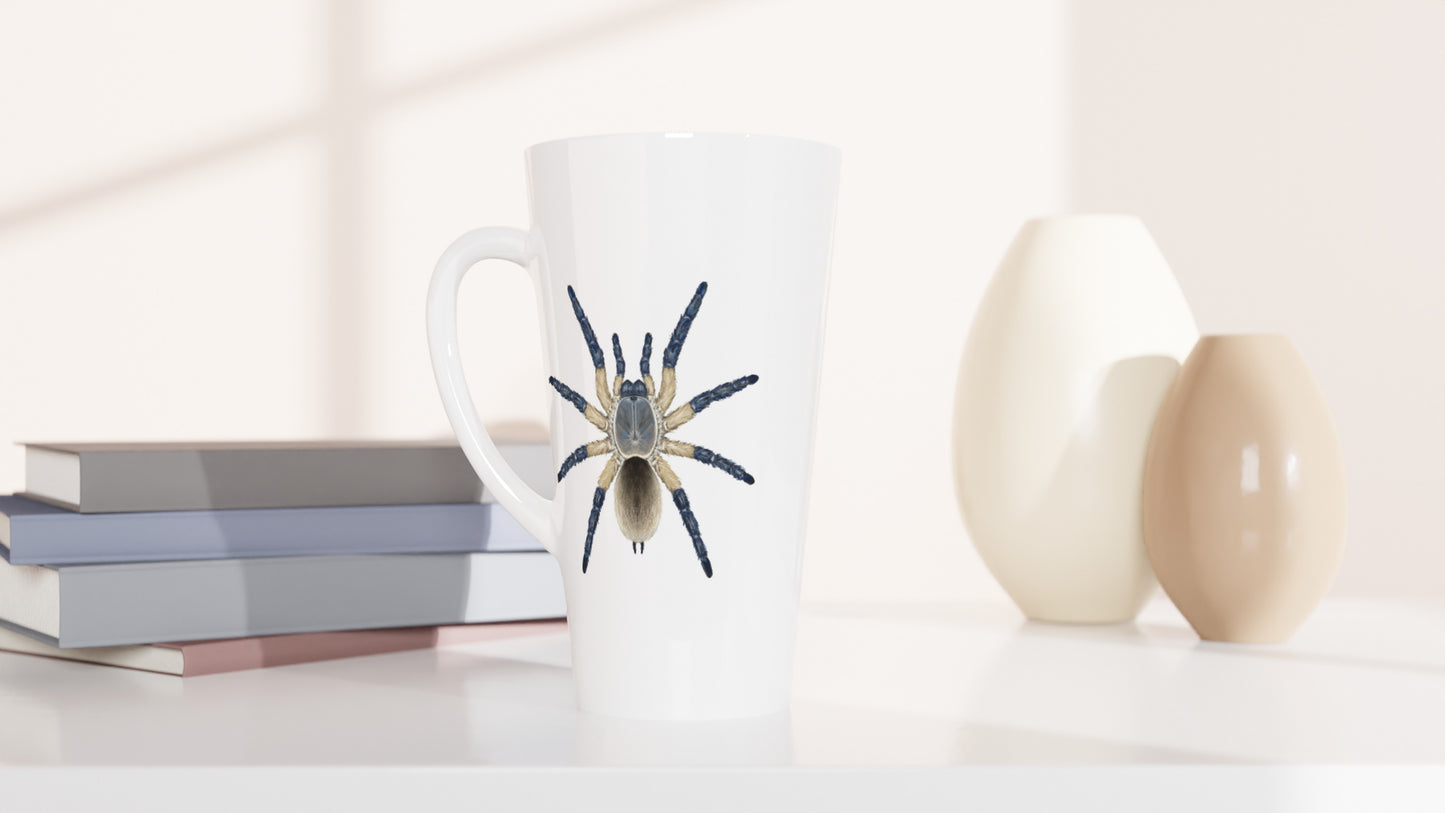 Socotra Island Blue Baboon Tarantula, Monocentropus Balfouri, Ceramic Graphic Mug