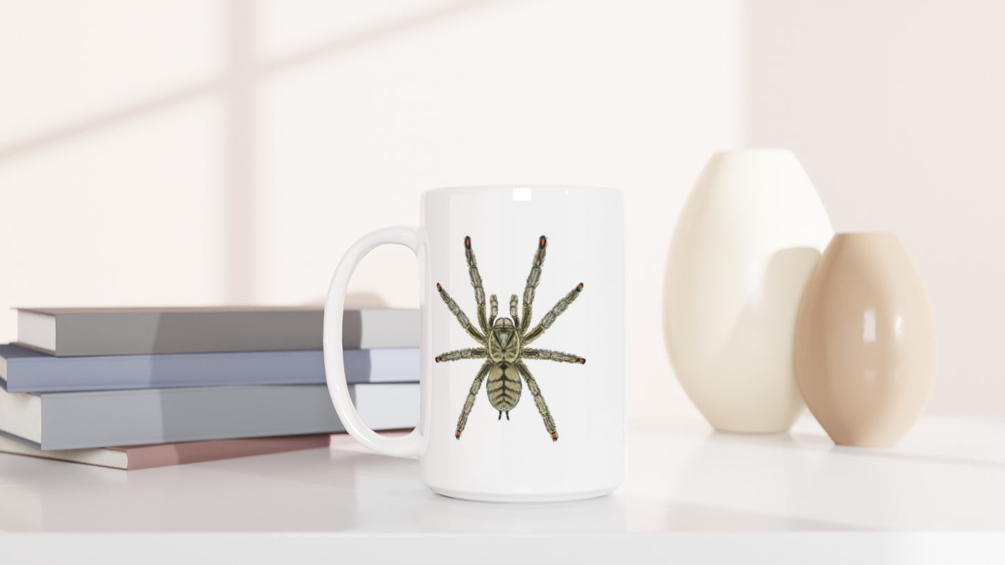 Trinidad Chevron Tarantula, Psalmopoeus Cambridgei, Ceramic Graphic Mug