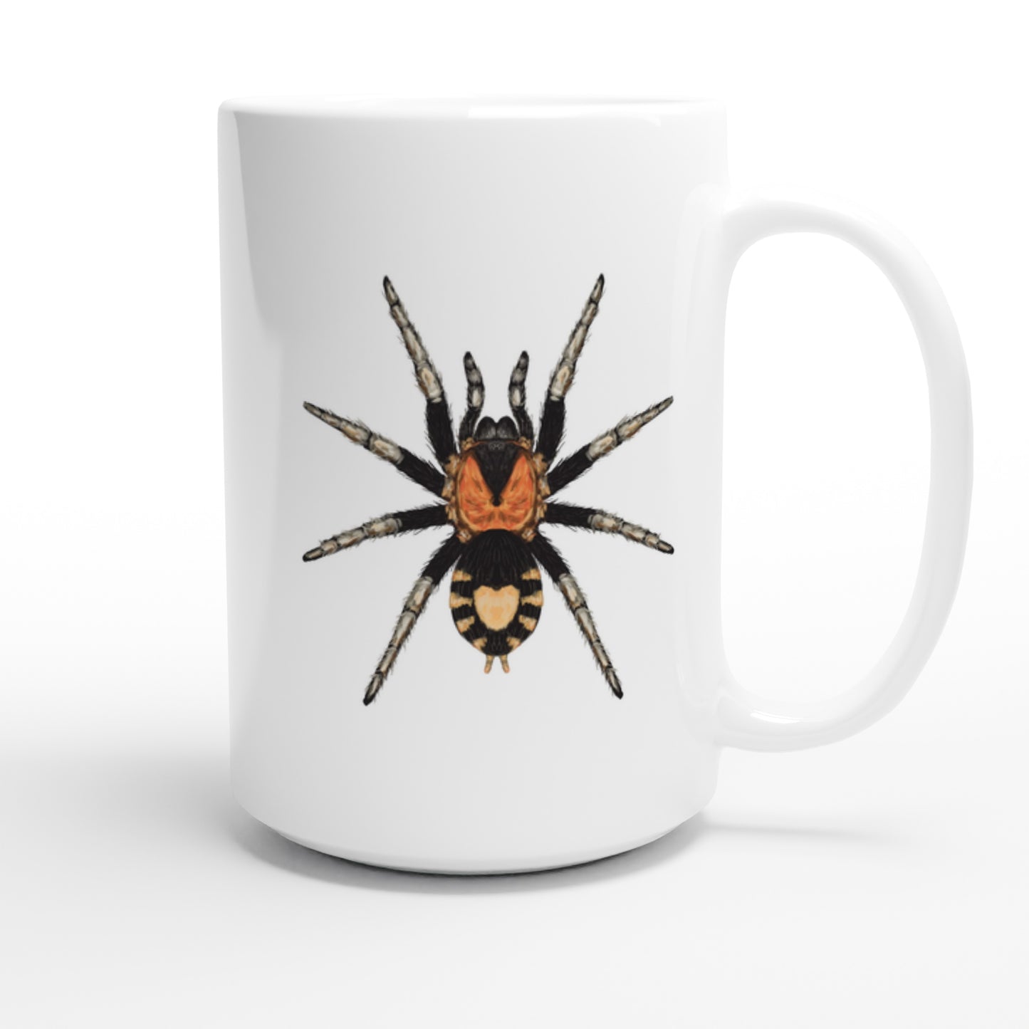 Trinidad Dwarf Tarantula, Cyriocosmus Elegans, Ceramic Graphic Mug